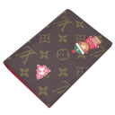 ルイヴィトン LOUIS VUITTON クーヴェルテュール パスポール NM M12219 モノグラム×キャンディレッド モノグラムキャンバス キャンディファクトリー パスポートケース ヴィヴィエンヌ ホリデー コレクション