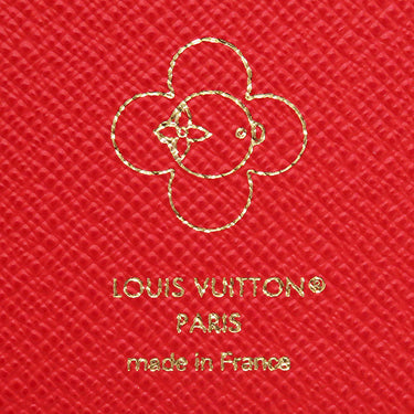 ルイヴィトン LOUIS VUITTON クーヴェルテュール パスポール NM M12219 モノグラム×キャンディレッド モノグラムキャンバス キャンディファクトリー パスポートケース ヴィヴィエンヌ ホリデー コレクション