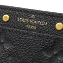 ルイヴィトン LOUIS VUITTON ポルト カルト サーンプル M69171 ブラック モノグラムアンプラント カードケース ゴールド金具 黒 名刺入れ 定期入れ