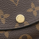 ルイヴィトン LOUIS VUITTON ポルトモネ ロザリ コインケース M41939 モノグラム×フューシャ モノグラムキャンバス コインケース ゴールド金具 茶 ミニウォレット