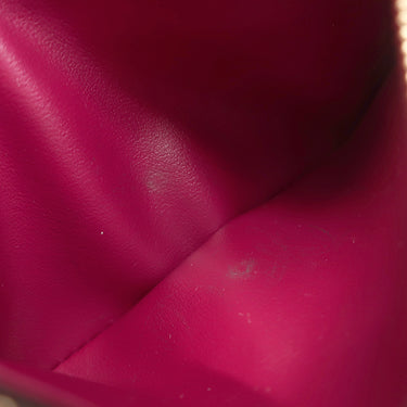 ルイヴィトン LOUIS VUITTON ポルトモネ ロザリ コインケース M41939 モノグラム×フューシャ モノグラムキャンバス コインケース ゴールド金具 茶 ミニウォレット