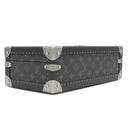 ルイヴィトン LOUIS VUITTON コフレ 8 モントル M20016 モノグラムエクリプス モノグラムエクリプスキャンバス 小物 シルバー金具 黒 グレー 青 時計ケース