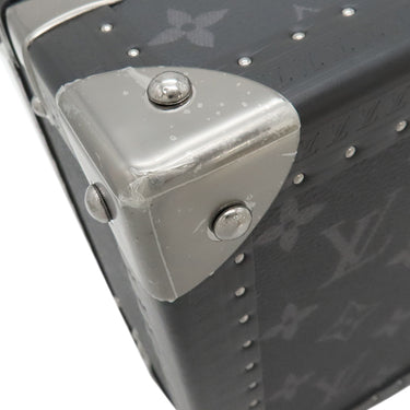 ルイヴィトン LOUIS VUITTON コフレ 8 モントル M20016 モノグラムエクリプス モノグラムエクリプスキャンバス 小物 シルバー金具 黒 グレー 青 時計ケース