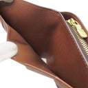 ルイヴィトン LOUIS VUITTON コンパクトジップ M61667 モノグラム モノグラムキャンバス 二つ折り財布 ゴールド金具 茶