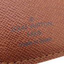 ルイヴィトン LOUIS VUITTON コンパクトジップ M61667 モノグラム モノグラムキャンバス 二つ折り財布 ゴールド金具 茶