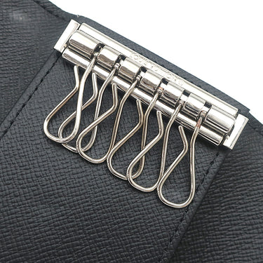 ルイヴィトン LOUIS VUITTON ミュルティクレ6 M82603 モノグラムエクリプス モノグラムキャンバス モノグラムエクリプス キーケース シルバー金具 黒 グレー 6連 6本