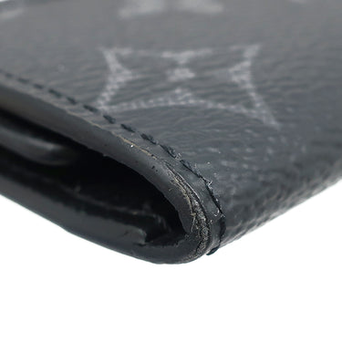 ルイヴィトン LOUIS VUITTON ミュルティクレ6 M82603 モノグラムエクリプス モノグラムキャンバス モノグラムエクリプス キーケース シルバー金具 黒 グレー 6連 6本