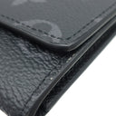 ルイヴィトン LOUIS VUITTON ミュルティクレ6 M82603 モノグラムエクリプス モノグラムキャンバス モノグラムエクリプス キーケース シルバー金具 黒 グレー 6連 6本