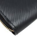 ルイヴィトン LOUIS VUITTON フラワー ジッピーウォレット M62296 ノワール エピレザー 長財布 ゴールド金具 黒 ラウンドファスナー