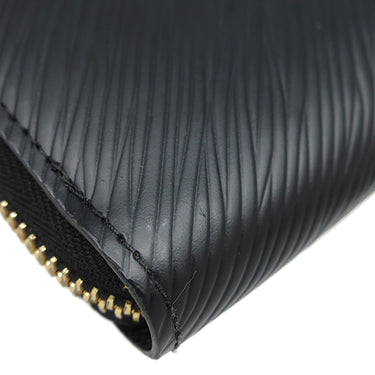 ルイヴィトン LOUIS VUITTON フラワー ジッピーウォレット M62296 ノワール エピレザー 長財布 ゴールド金具 黒 ラウンドファスナー