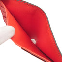 ルイヴィトン LOUIS VUITTON ポルトフォイユ リサ M82381 トニックオレンジ モノグラムキャンバス 二つ折り財布 ゴールド金具 茶 コンパクト