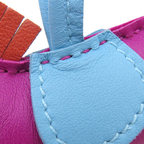 新品未使用】 HERMES エルメス ロデオ PM ローズパープル チャーム