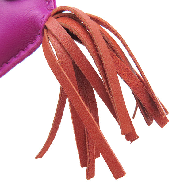 【美品】エルメス ロデオPM ローズパープル バッグチャーム ロデオチャーム PM ローズパープル パープル[] rodeo charm PM