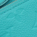 ルイヴィトン LOUIS VUITTON ポルトモネロザリ M14085 カビラブルー モノグラムアンプラント コインケース ゴールド金具 水色 LV × TM 村上隆コラボ