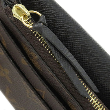 ルイヴィトン LOUIS VUITTON ポルトフォイユ エミリー M82157 モノグラム×モノグラムリバース モノグラムキャンバス モノグラムリバースキャンバス 長財布 ゴールド金具 茶