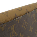 ルイヴィトン LOUIS VUITTON ポルトフォイユ エミリー M82157 モノグラム×モノグラムリバース モノグラムキャンバス モノグラムリバースキャンバス 長財布 ゴールド金具 茶