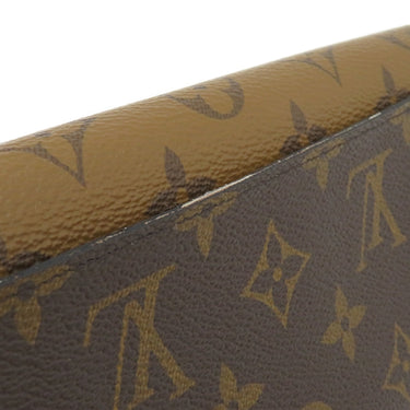 ルイヴィトン LOUIS VUITTON ポルトフォイユ エミリー M82157 モノグラム×モノグラムリバース モノグラムキャンバス モノグラムリバースキャンバス 長財布 ゴールド金具 茶