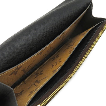 ルイヴィトン LOUIS VUITTON ポルトフォイユ エミリー M82157 モノグラム×モノグラムリバース モノグラムキャンバス モノグラムリバースキャンバス 長財布 ゴールド金具 茶