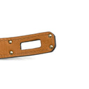 エルメス HERMES ケリードゥブルトゥール ブラック レザー メタル 14036 ブレスレット シルバー金具 黒