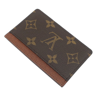 ルイヴィトン LOUIS VUITTON ポルト カルト サーンプル M61733 アルマニャック モノグラムキャンバス カードケース 茶 名刺入れ 定期入れ