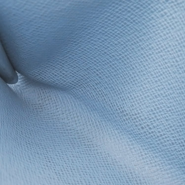 ルイヴィトン LOUIS VUITTON アンヴェロップ カルト ドゥ ヴィジット M14118 スカイブルー レザー タイガラマ カードケース シルバー金具 水色 名刺入れ 定期入れ