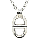 エルメス HERMES シェーヌダンクル レポンス TGM シルバー シルバー925 LG ネックレス スターリングシルバー