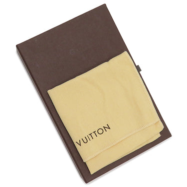 ルイヴィトン LOUIS VUITTON ポルトフォイユ ブラザ M66540 モノグラム モノグラムキャンバス 長財布 ゴールド金具 茶 二つ折り イニシャル刻印あり