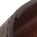 ルイヴィトン LOUIS VUITTON ポルトフォイユ ブラザ M66540 モノグラム モノグラムキャンバス 長財布 ゴールド金具 茶 二つ折り イニシャル刻印あり