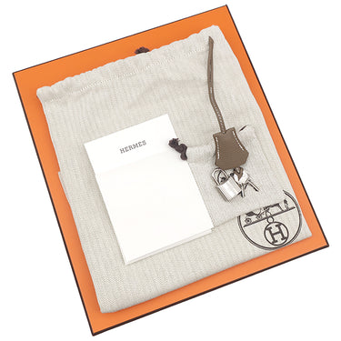 エルメス HERMES バーキン25 エトゥープ トゴ ハンドバッグ シルバー金具 新品 未使用 グレージュ