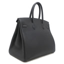 エルメス HERMES バーキン35 ブラック トゴ ハンドバッグ マットゴールド金具 黒