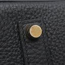 エルメス HERMES バーキン35 ブラック トゴ ハンドバッグ マットゴールド金具 黒