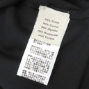 エルメス HERMES H刺繍 Tシャツ ブラック コットン 14039 半袖Ｔシャツ 黒