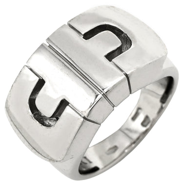 ブルガリ BVLGARI パレンテシリング ホワイトゴールド K18WG リング 指輪 BVLGARI Au750 18K 18金 12.5号