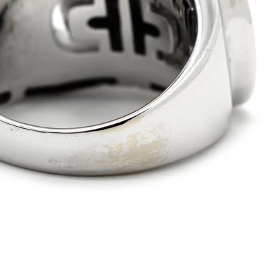 ブルガリ BVLGARI パレンテシリング ホワイトゴールド K18WG リング 指輪 BVLGARI Au750 18K 18金 12.5号