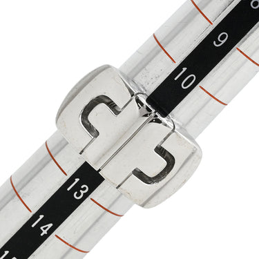 ブルガリ BVLGARI パレンテシリング ホワイトゴールド K18WG リング 指輪 BVLGARI Au750 18K 18金 12.5号