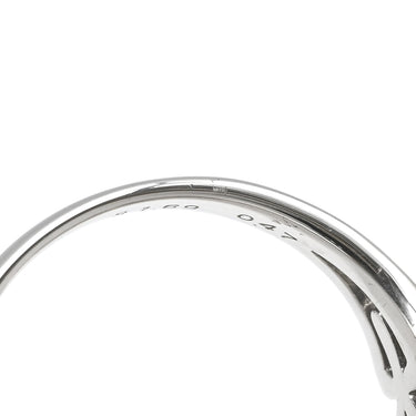 ポンテヴェキオ Ponte Vecchio ホワイトゴールド K18WG ダイヤモンド サファイア リング 指輪 Au750 18K 18金 パヴェ ダイヤ サファイア ハート フラワーモチーフ 10号