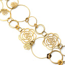 シャネル CHANEL カメリア コレクション イエローゴールド K18YG ネックレス CHANEL Au750 18K 18金