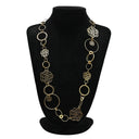 シャネル CHANEL カメリア コレクション イエローゴールド K18YG ネックレス CHANEL Au750 18K 18金