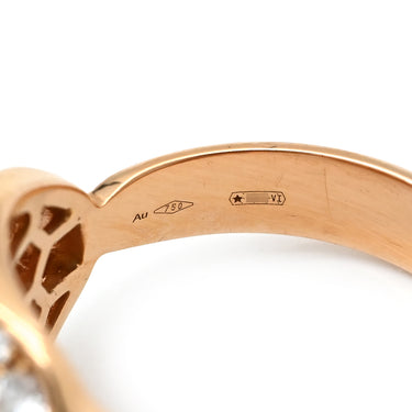 ブルガリ BVLGARI セルペンティ ピンクゴールド K18PG ダイヤモンド ルベライト リング 指輪 750Au 18K スネーク ダイヤ 14号