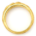 カレライカレラ Carrera y Carrera 彫刻モチーフリング イエローゴールド K18YG ダイヤモンド ＃61 リング 指輪 750YG 18金 ダイヤ 20号