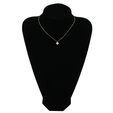 ヴァンクリーフアーペル Van Cleef & Arpels スウィート アルハンブラ ペンダント VCARF69100 パールホワイトXイエローゴールド K18YG マザーオブパール ネックレス 白 Au750 18K