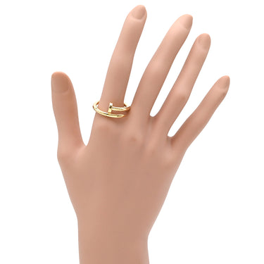 カルティエ Cartier ジュストアンクル イエローゴールド K18YG #60(JP20) リング 指輪 750 18K JUSTE UN CLOU 20号