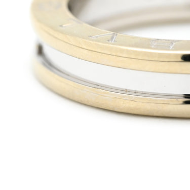 ブルガリ BVLGARI ビーゼロワン B-zero1 ホワイトゴールド K18WG #59 リング 指輪 Au750 18K 18金 19号