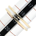 ブルガリ BVLGARI ビーゼロワン B-zero1 ホワイトゴールド K18WG #59 リング 指輪 Au750 18K 18金 19号