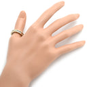 ブルガリ BVLGARI ビーゼロワン B-zero1 ホワイトゴールド K18WG #59 リング 指輪 Au750 18K 18金 19号