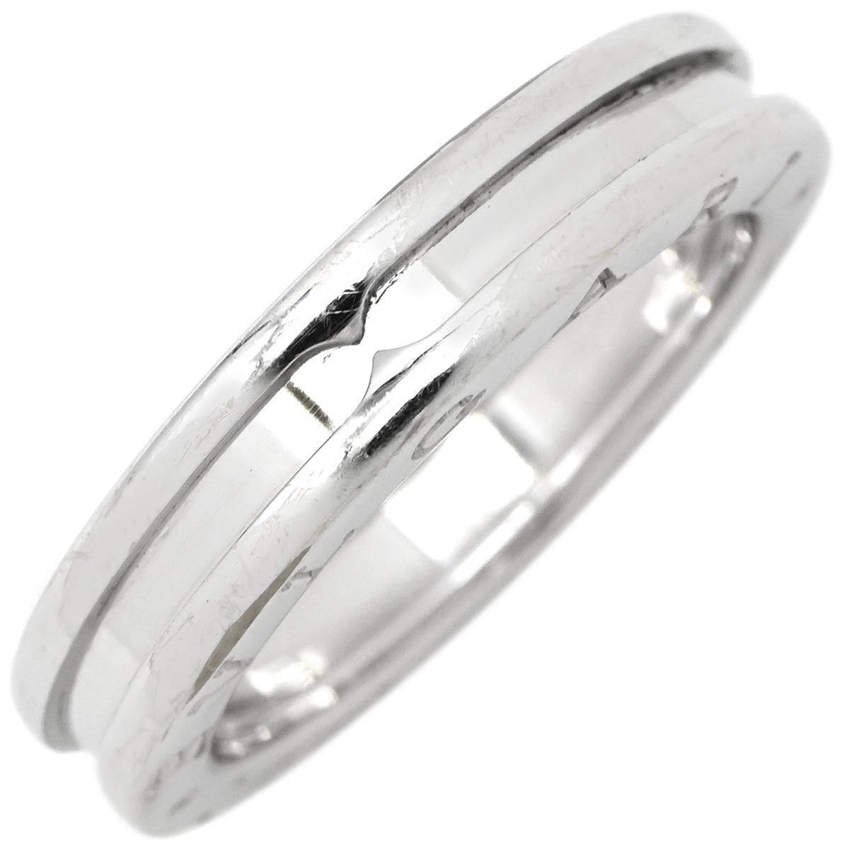 BVLGARI シルバーリング ブラックブレスレット BVLGARI ブルガリ ブレスレット BB-FORTUNA ブレスレット