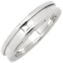 ブルガリ BVLGARI ビーゼロワン B-zero1 1バンドリング ホワイトゴールド K18WG #58 リング 指輪 750WG 18金 17.5号