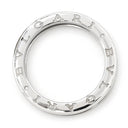 ブルガリ BVLGARI ビーゼロワン B-zero1 1バンドリング ホワイトゴールド K18WG #58 リング 指輪 750WG 18金 17.5号