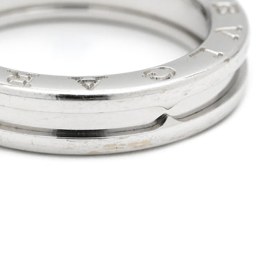 ブルガリ BVLGARI ビーゼロワン B-zero1 1バンドリング ホワイトゴールド K18WG #58 リング 指輪 750WG 18金 17.5号