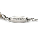 ティファニー Tiffany & Co カラー バイザヤード ペンダント プラチナシルバー Pt950 サファイア ネックレス T&Co. 1石 エルサペレッティ